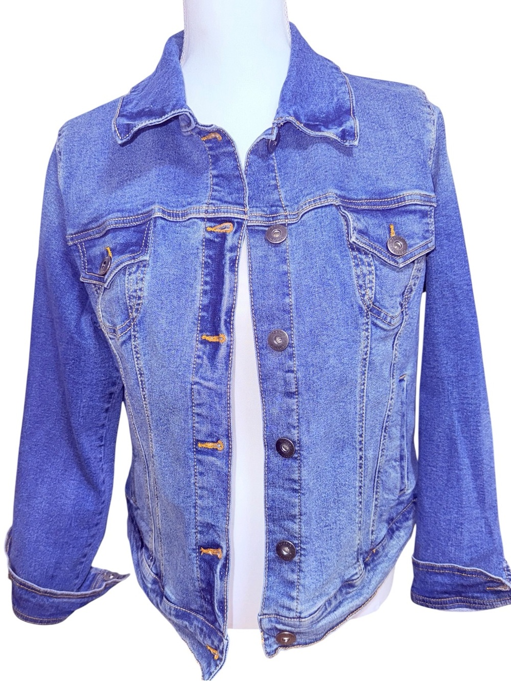 Torrid Classic Blue Stretch Denim Jacket